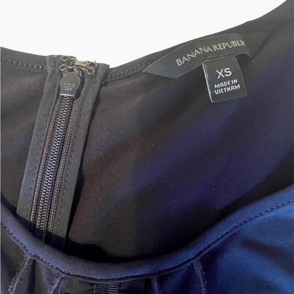 Banana Republic Blue Peplum Ruffle Tank S - Picture 6 of 14